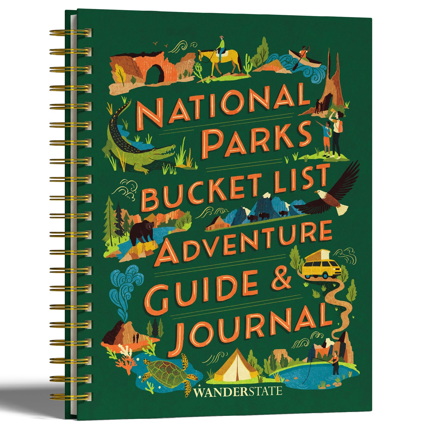 National Parks Bucket List Adventure Guide & Journal (Wholesale 1)