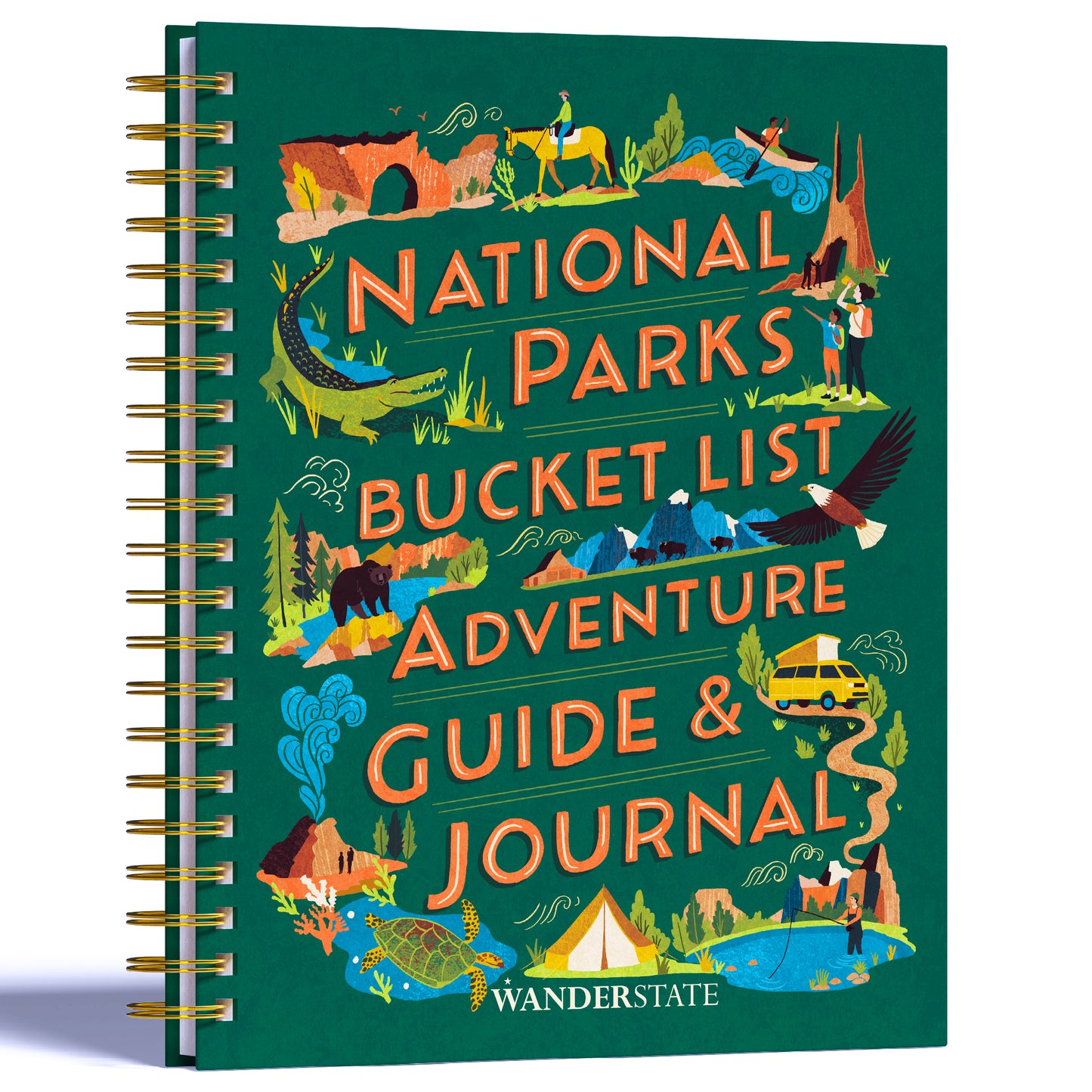 National Parks Bucket List Adventure Guide & Journal